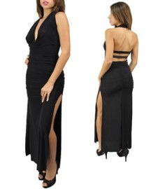 Black Long Sexy Dress